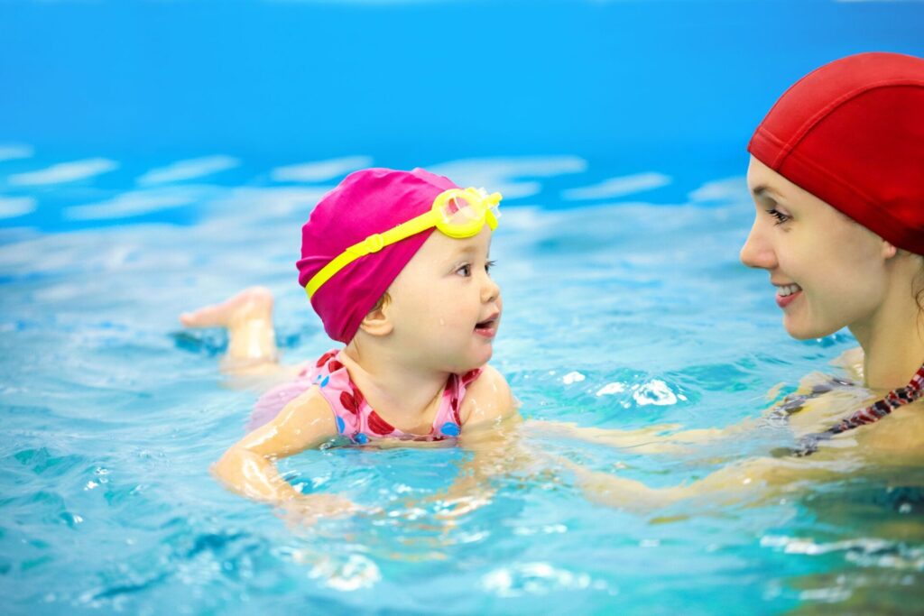 natacion para bebés