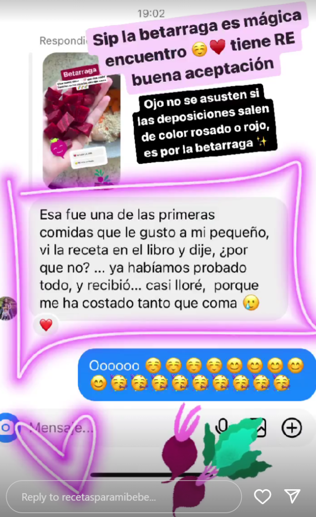 comentarios recetas para mi bebé